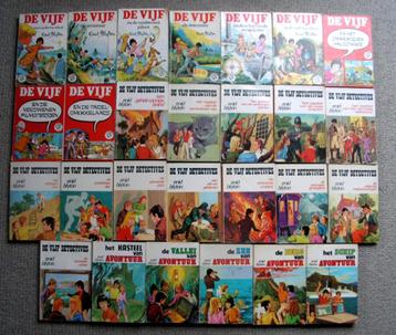 27 boekjes uit De Vijf serie van Enid Blyton gebruikte staat beschikbaar voor biedingen