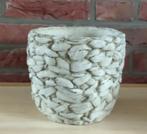 sierpot gevlochten beton Timon, volgnr 30, Tuin en Terras, Gebruikt, Rond, Ophalen of Verzenden, Balkon