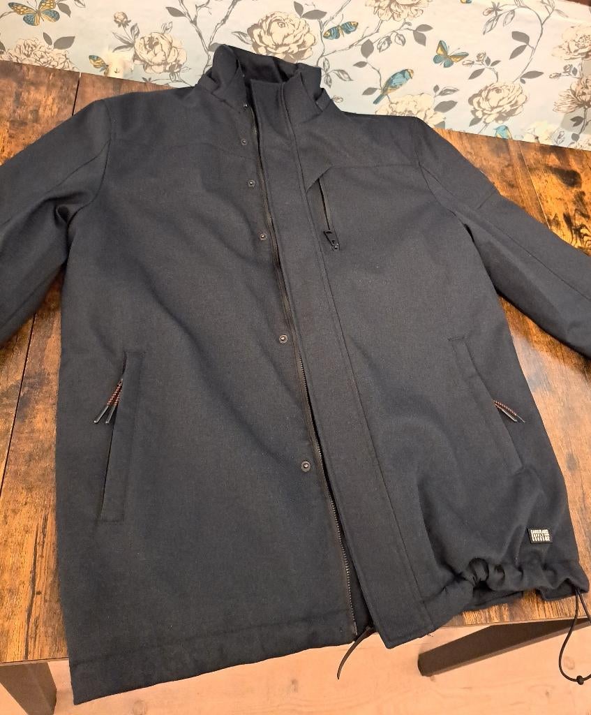 Heren winterjas merk Cars jeans, Kleding | Heren, Jassen | Winter, Blauw, Overige maten, Zo goed als nieuw, Ophalen