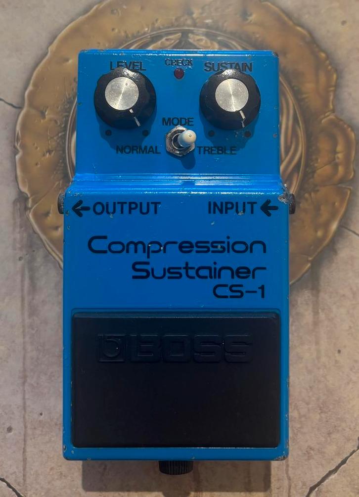 Boss CS-1 Compression Sustainer, Muziek en Instrumenten, Effecten, Gebruikt, Compressor, Ophalen of Verzenden