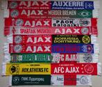 38 sjaals Ajax Amsterdam (incl. wedstrijdsjaals), Ophalen of Verzenden, Zo goed als nieuw, Ajax, Vaantje of Sjaal