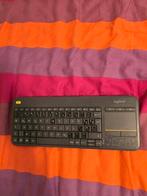 Logiteck k400+ toetsenbord, Computers en Software, Toetsenborden, Gebruikt, Logitech, Ophalen of Verzenden, Draadloos