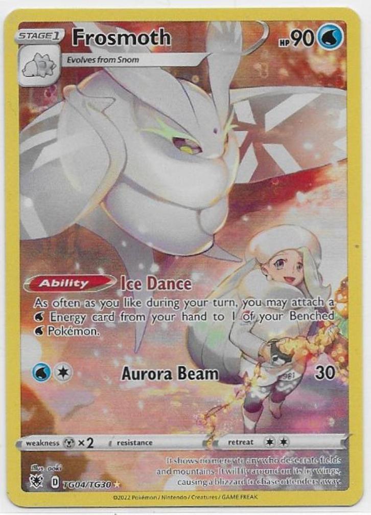 Astral Radiance,  Frosmoth [tg] TG04/196, Hobby en Vrije tijd, Verzamelkaartspellen | Pokémon, Nieuw, Losse kaart, Verzenden