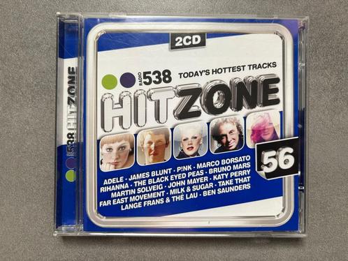 538 Hitzone 56, leuke 2 cd in prima staat, Cd's en Dvd's, Cd's | Verzamelalbums, Pop, Ophalen of Verzenden