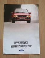 Oude Ford Escort folders, auto v/h jaar 1981, Prijslijst enz, Ophalen of Verzenden, Zo goed als nieuw, Ford