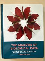 The analysis of biological data, Boeken, Ophalen of Verzenden, Zo goed als nieuw, Natuurwetenschap