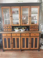 Mooie massief grenen industriëel buffetkast., Ophalen, Gebruikt, 25 tot 50 cm, 150 tot 200 cm