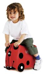 Trunki kinderkoffer Harley lieveheersbeestje, Hard kunststof, Slot, Info@hopsa.nl, Nieuw