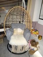 Schommelstoel / Hangstoel - Lelystad, Huis en Inrichting, Stoelen, Gebruikt, Bruin, Bohemian, Eén