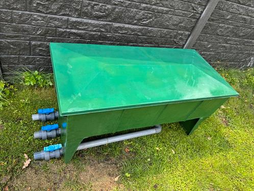 Polyester 4 kamer vijverfilter incl. deksel vol Japanse mat, Tuin en Terras, Vijver-toebehoren, Gebruikt, Vijverfilter, Ophalen of Verzenden