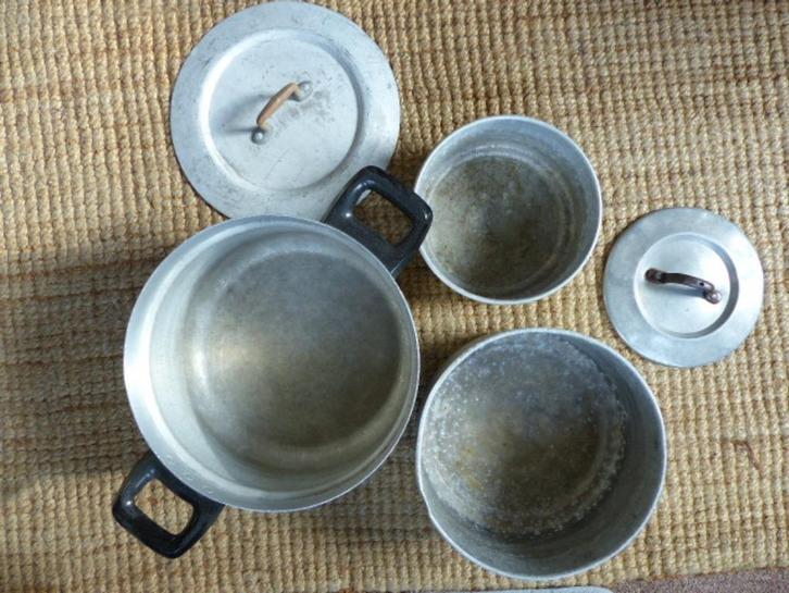 Aluminium pan pannen schalen, Huis en Inrichting, Keuken | Potten en Pannen, Gebruikt, Overige typen, Ophalen of Verzenden