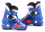 26 26,5 EU kinder skischoenen LANGE L-KID 2024, Blue/orange, Overige merken, 160 tot 180 cm, Gebruikt, Verzenden