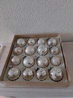 Oude zilverkleurige kerstballen, Diversen, Kerst, Ophalen of Verzenden, Gebruikt