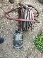 Dompelpomp met slanghaspel, Ophalen, Gebruikt, Elektrisch, Dompelpomp