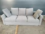 Grijze 3-zits bank van Ikea., Ophalen, Tweepersoons, 75 tot 100 cm, Zo goed als nieuw