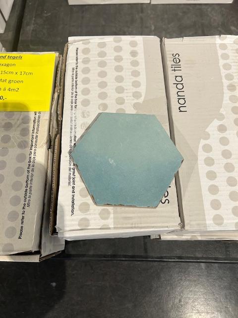 Tegels Hexagon, Doe-het-zelf en Verbouw, Tegels, Nieuw, Overige typen