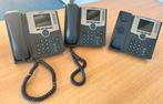 3x Cisco IP Phone SPA525G, Telecommunicatie, Ophalen of Verzenden, Zo goed als nieuw