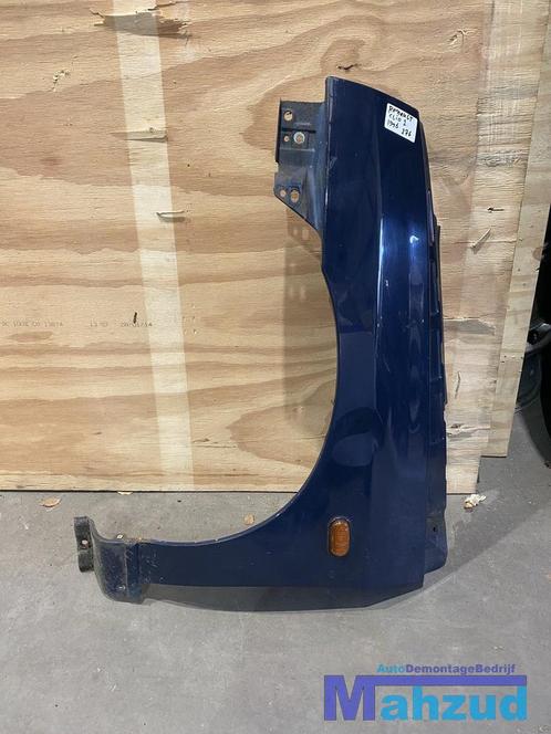 RENAULT CLIO 1 blauw links scherm zijscherm 1990-1998, Auto-onderdelen, Carrosserie en Plaatwerk, Spatbord, Renault, Gebruikt