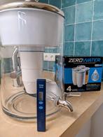 ZeroWater filter 9 ltr glas - complete set - PFAS vrij water, Ophalen of Verzenden, Zo goed als nieuw