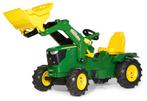 John Deere 6210R Voorlader & Luchtbanden Rolly Toys 611102, Ophalen of Verzenden, Nieuw, Trapvoertuig