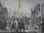 gravure ophanging 3 Spanjaarden Vlissingen Jan Luyken 1730, Verzenden