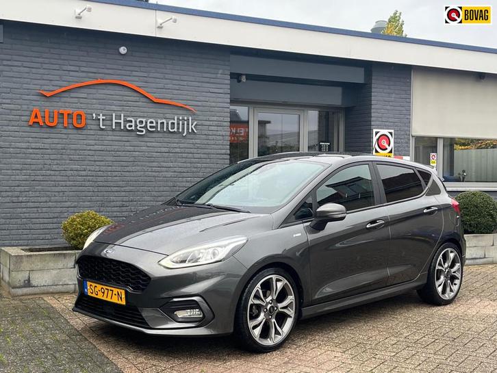 Ford Fiesta 1.0 EcoBoost ST-Line NAP NL-auto 18” navi, Auto's, Ford, Bedrijf, Te koop, Fiësta, ABS, Achteruitrijcamera, Airbags