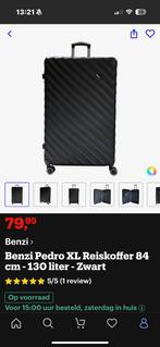 Zwarte XXL koffer, Sieraden, Tassen en Uiterlijk, Koffers, Ophalen, Zo goed als nieuw, Hard kunststof, 70 cm of meer