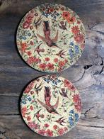2 onderzetters  grootmoeders tijd 20ven 18cm doorsnee, Antiek en Kunst, Curiosa en Brocante, Ophalen of Verzenden