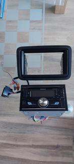 Kenwood DPX-5100BT Autoradio + Skoda Fabia Inbouwframe, Ophalen of Verzenden, Gebruikt