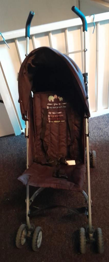 Buggy, autostoel, campingbed + matras, Kinderen en Baby's, Buggy's, Zo goed als nieuw, Overige merken, Ophalen