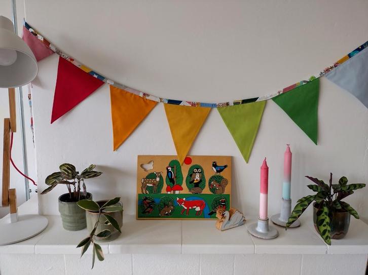 Stoffen slinger, Hobby en Vrije tijd, Feestartikelen, Nieuw, Versiering, Overige, Ophalen of Verzenden