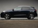 Kia Niro 1.6 GDi Hybrid DynamicLine Sport (APPLE CARPLAY,NAV, Auto's, Kia, Gebruikt, Blauw, Leder en Stof, Origineel Nederlands