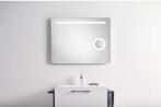 Badkamerspiegel zilverkleurig inclusief LED 80x62 cm. Nieuw, Ophalen, Nieuw, 75 tot 100 cm, Minder dan 100 cm