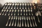 Prachtig Antiek Verzilverd Bestek - 12 Personen, Ophalen of Verzenden, Zilver