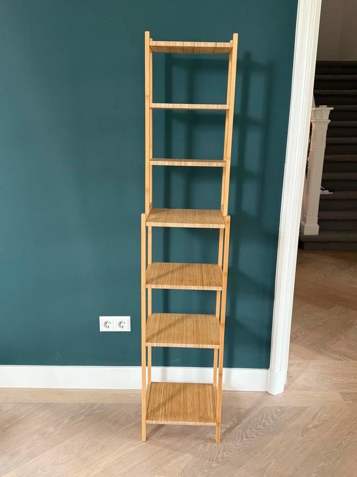 IKEA Ragrund Bamboe Stellingkast - Badkamer, Huis en Inrichting, Kasten | Stellingkasten, Zo goed als nieuw, Ophalen