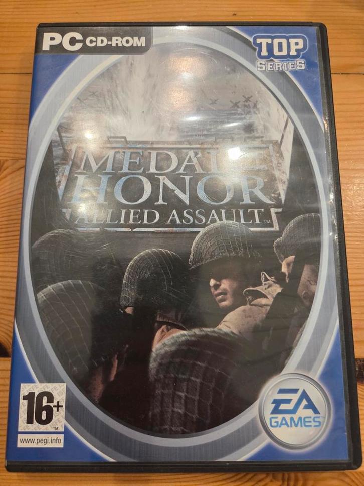 Medal of Honor: Allied Assault - PC Game, Spelcomputers en Games, Games | Pc, Gebruikt, Shooter, 1 speler, Vanaf 16 jaar, Eén computer