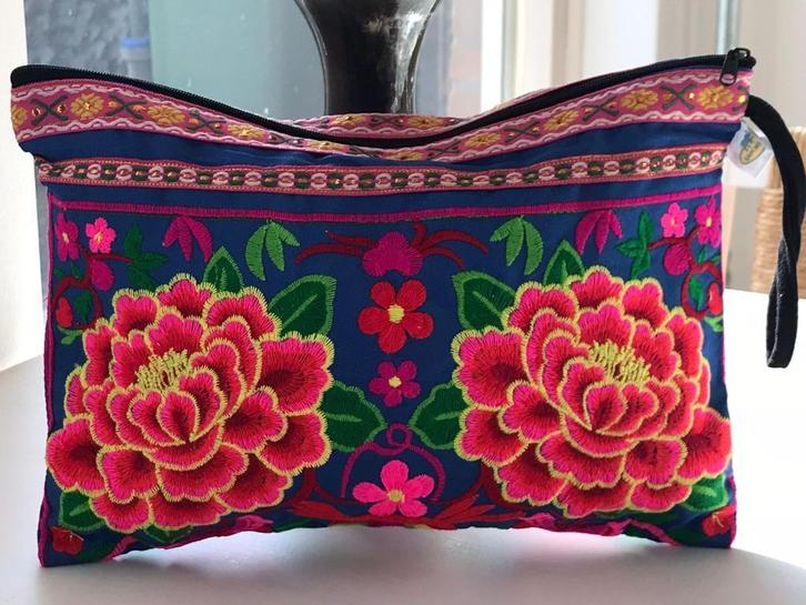 Make Up Tas - Toilettas - Handgemaakt, Sieraden, Tassen en Uiterlijk, Toilettassen, Nieuw, Ophalen of Verzenden