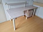 Bureau, Ophalen, In hoogte verstelbaar, Zo goed als nieuw, Bureau