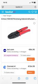 Cimco Perstang - Perfect voor Elektriciens!, Doe-het-zelf en Verbouw, Gereedschap | Handgereedschap, Ophalen of Verzenden, Nieuw