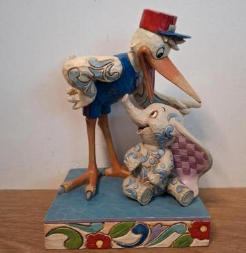 Dumbo & Stork - Disney Traditions beeldje van Jim Shore beschikbaar voor biedingen