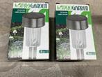 10x solar tuinlampen Progarden | nieuw in 2 doosjes, Zonne-energie, Kunststof, Minder dan 50 watt, Overige typen