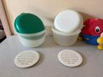 I.Z.G.S. verkerende slabollen slabol met rooster TUPPERWARE, Ophalen of Verzenden, Gebruikt, Wit, Bak of Kom