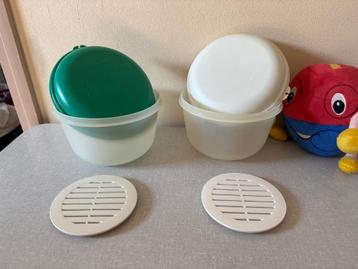 I.Z.G.S. verkerende slabollen slabol met rooster TUPPERWARE beschikbaar voor biedingen