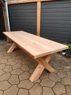 Tuintafel boomstamtafel picknicktafel keukentafel douglas, Ophalen, Nieuw, Rechthoekig, Hout