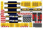 Lego Technic origineel nieuw sticker vel voor voor 42055 BWE, Ophalen of Verzenden, Nieuw, Complete set, Lego