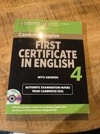 Cambridge English First Certificate in English 4, Boeken, Ophalen, Zo goed als nieuw, Non-fictie