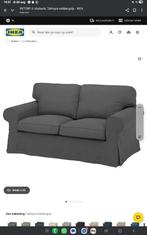 Ikea ektorp 2 zits bank grijs, Ophalen, Gebruikt, 150 tot 200 cm, Tweepersoons