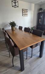 Tafel Prime 240x90 - Rustieke eettafel van Heerkens, Huis en Inrichting, Ophalen, Rechthoekig, 200 cm of meer, 50 tot 100 cm