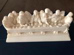Schitterend Beeld "Het laaste avondmaal",hand made Alabaster, Ophalen of Verzenden, Zo goed als nieuw, Mens