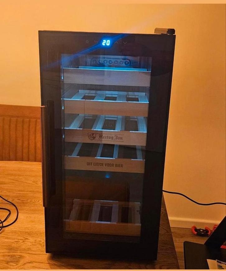 Hertog Jan koelkast/klimaatkast nieuw, Witgoed en Apparatuur, Koelkasten en IJskasten, Nieuw, Zonder vriesvak, Minder dan 75 liter